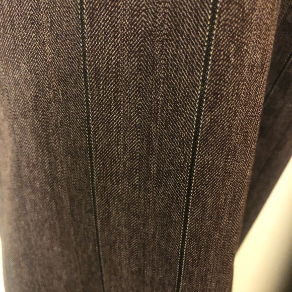 WORTHINGTON WORKS-Stretch Separates, WIDE LEG, Cuffed-hem SLACKS. Size 6 - Picture 3 of 14